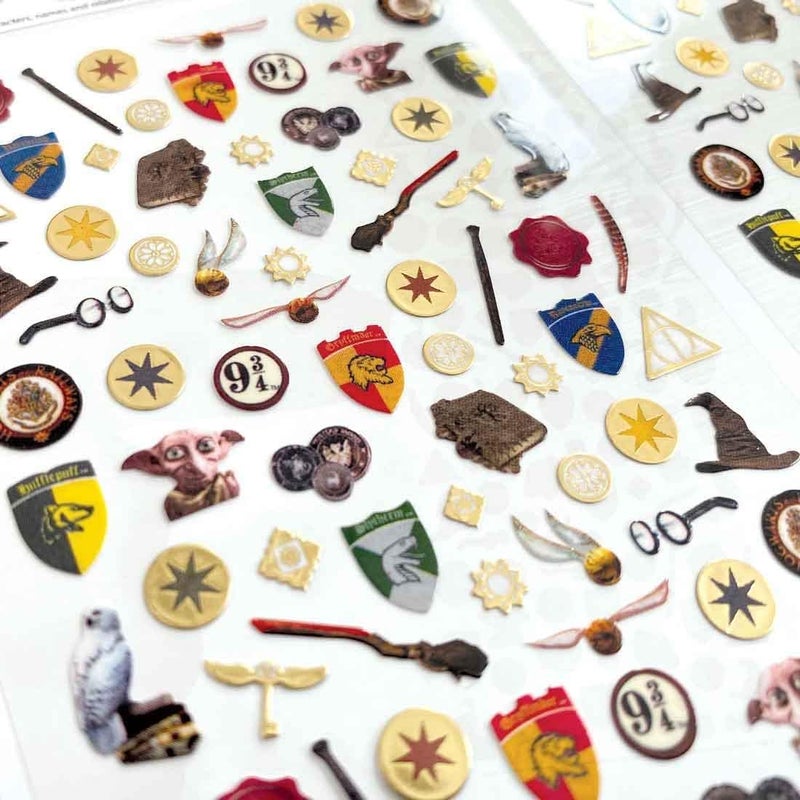 Paper House Productions Harry Potter Pack of 2 Micro Mini Foil Accent Sticker Sheets for Crafts, Scrapbooking & Collecting - Classics - Image 3